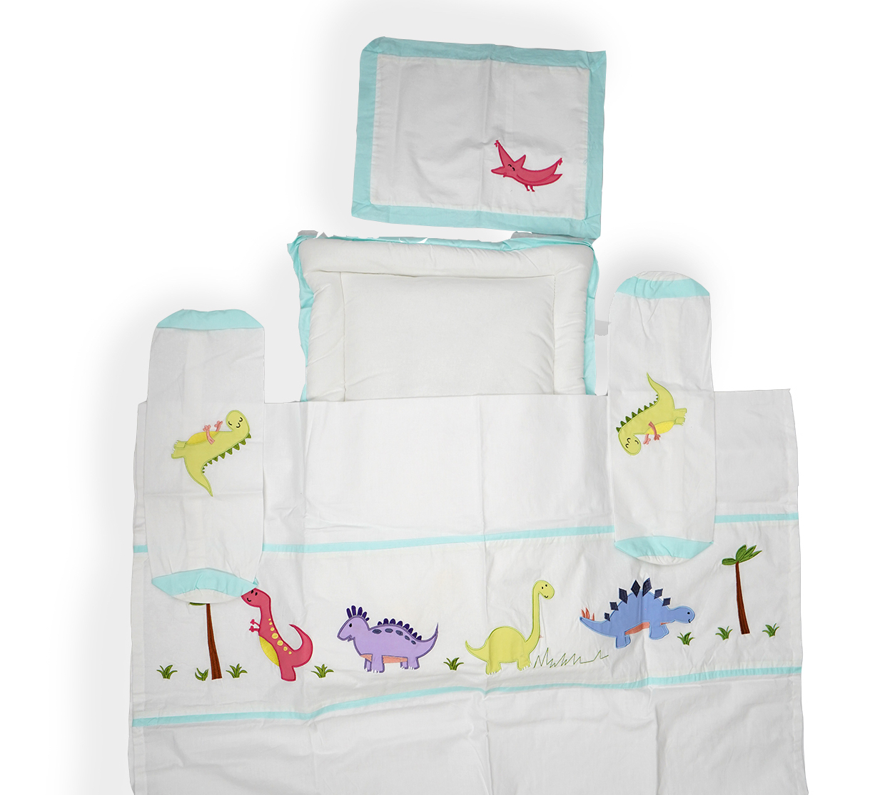 Baby Bear 5 Piece Bedding Set - Dinosaur
