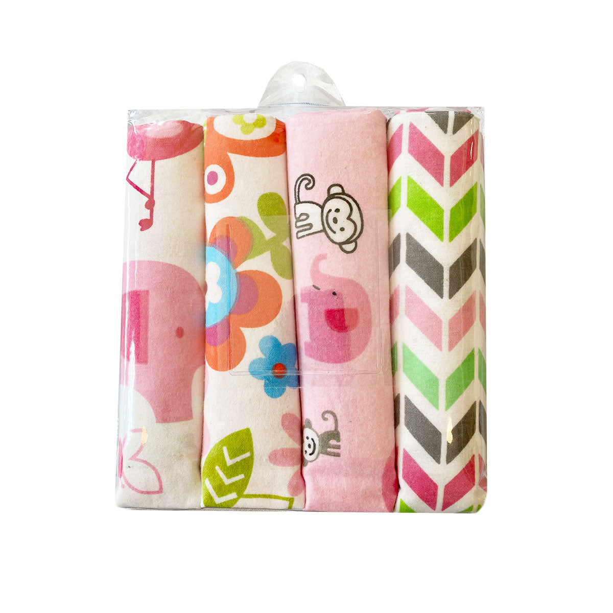 Baby Blanket 4 Set -Big Flower
