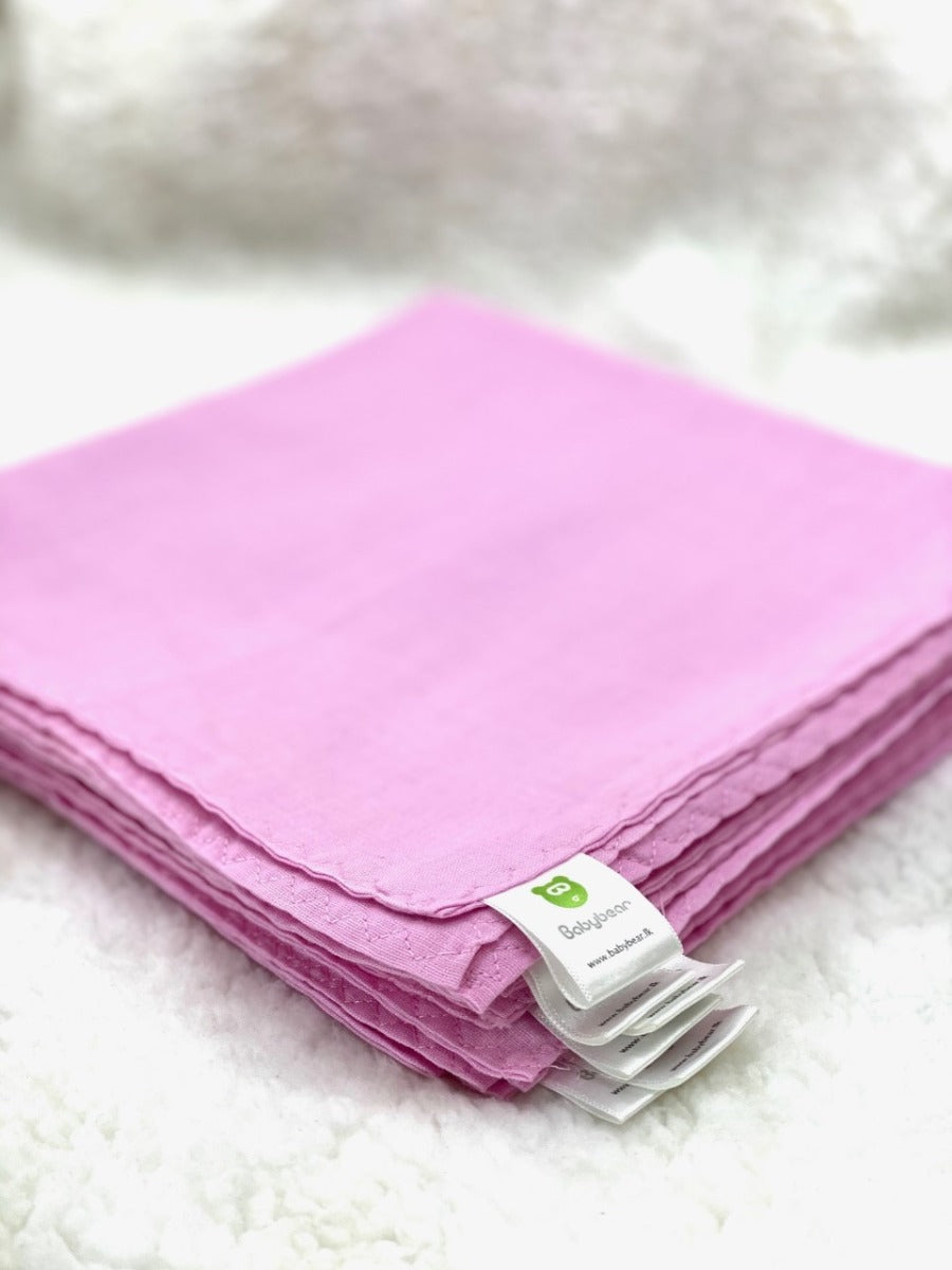 Nappy 18X18 (6Pc) Full Pink Babybear®
