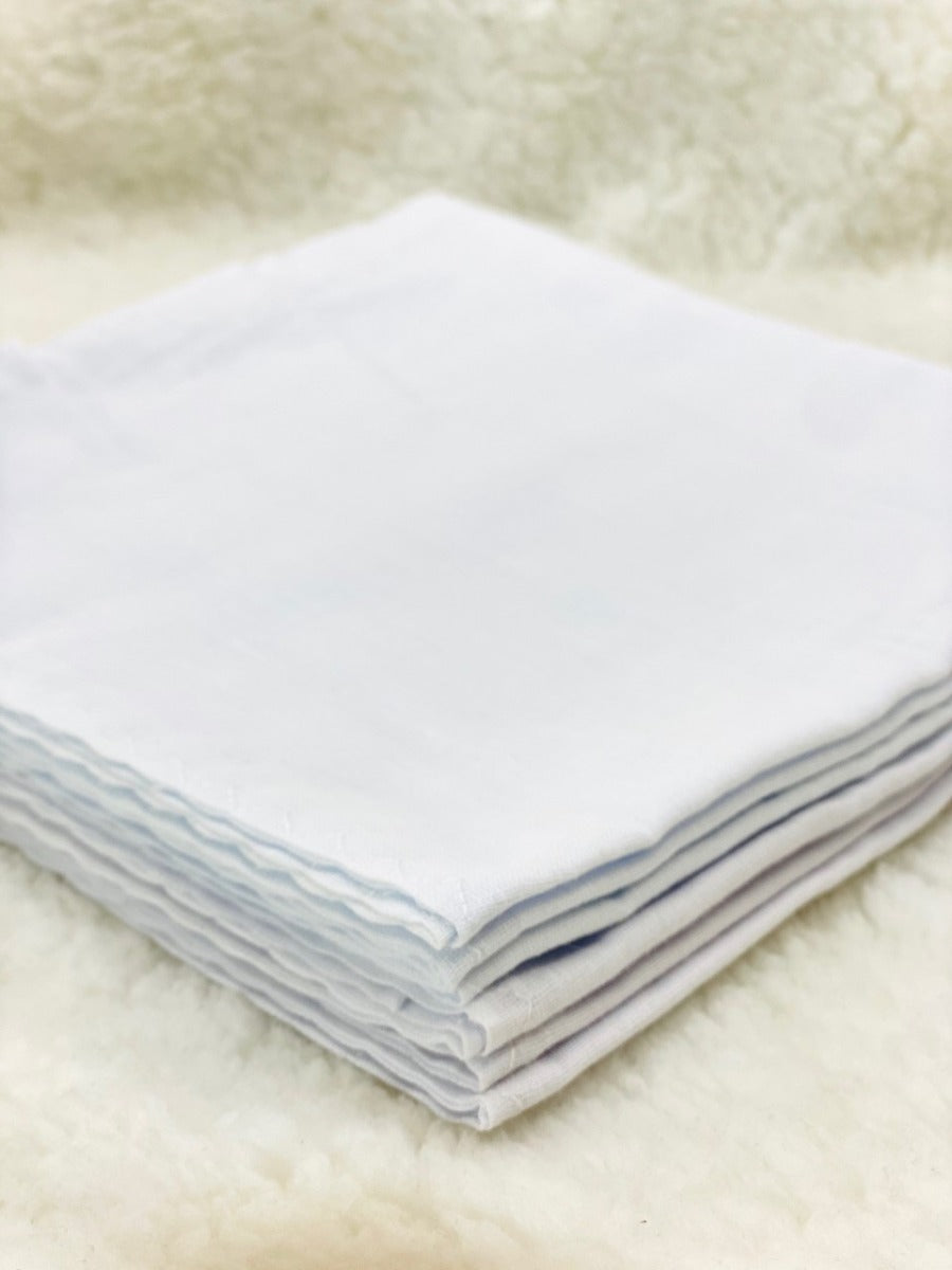 Nappy 18X18 (6Pc) Full White Babybear®