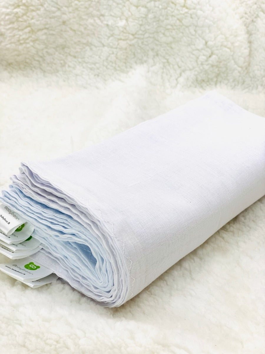 Nappy 18X18 (6Pc) Full White Babybear®