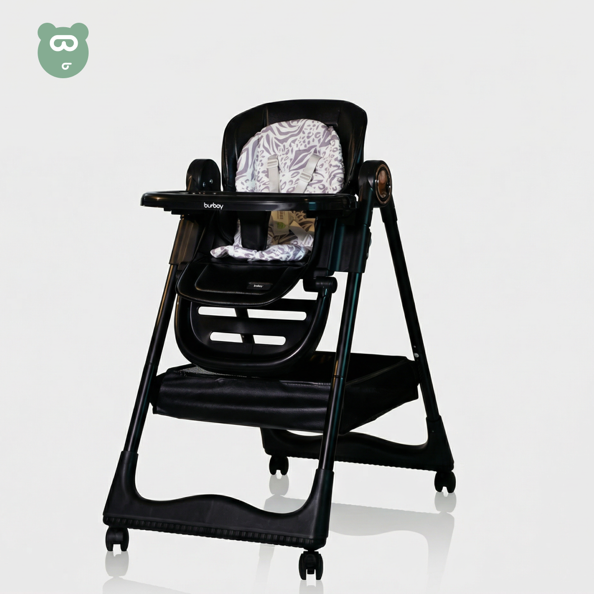 Burbay Feeding Chair Black