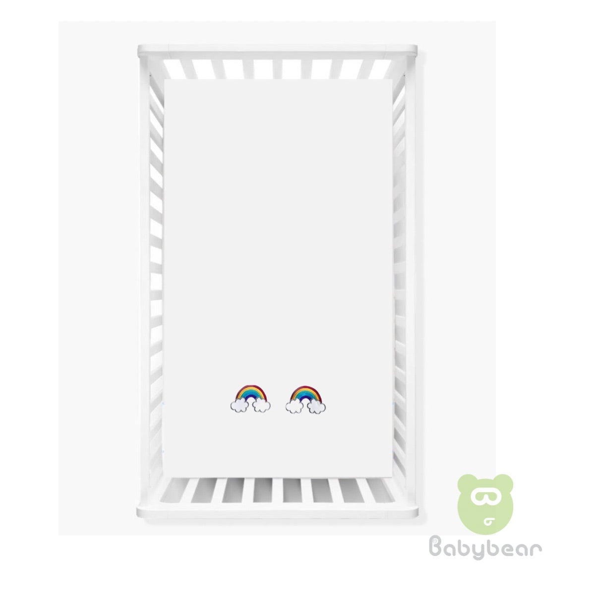 Rainbow Cot Sheet 39”X60”