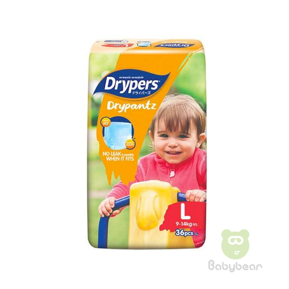 Drypers Classic Pantz L 36PC -Diapers