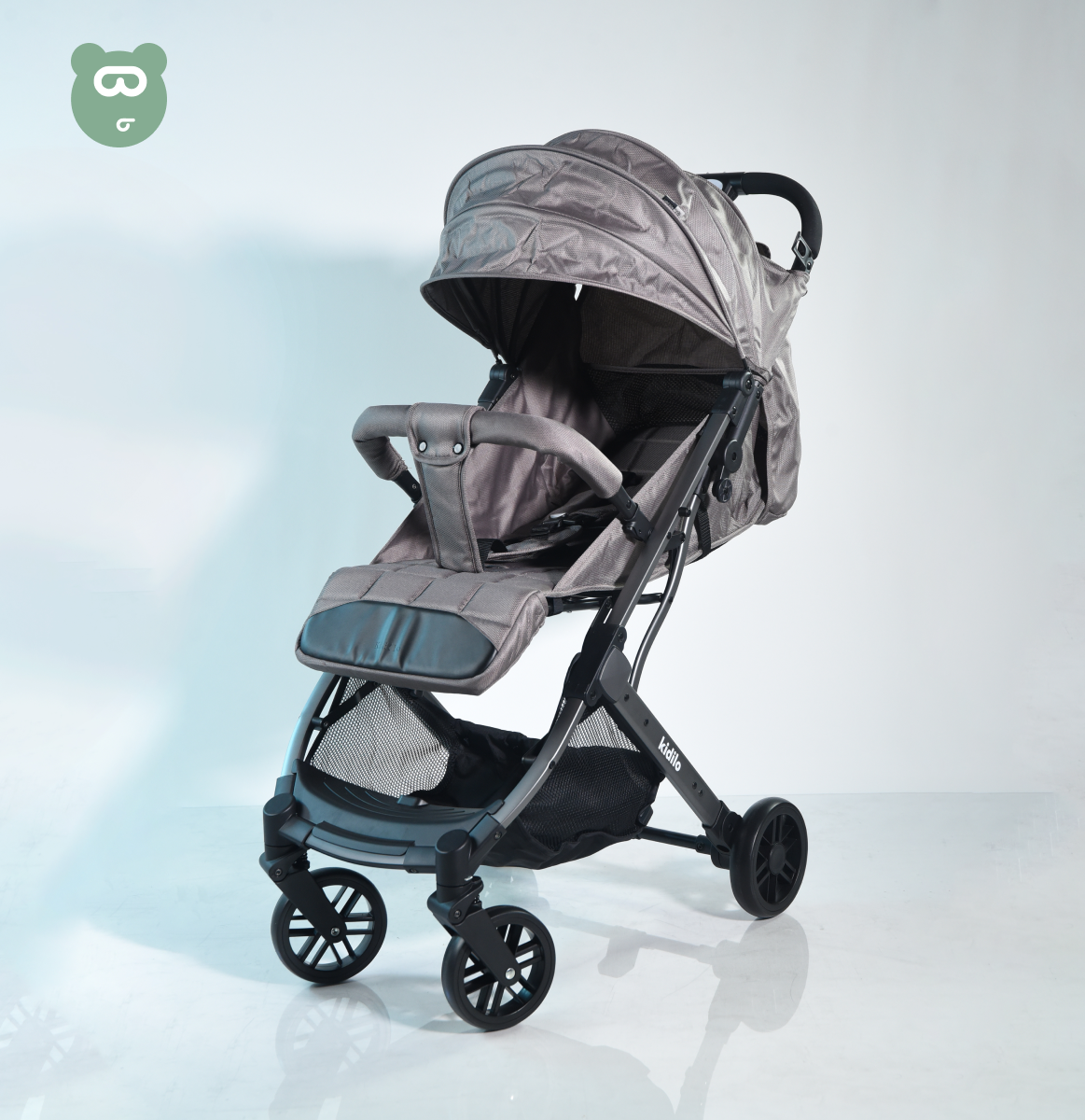 Kidilo Travel Stroller - K8pro - Khaki