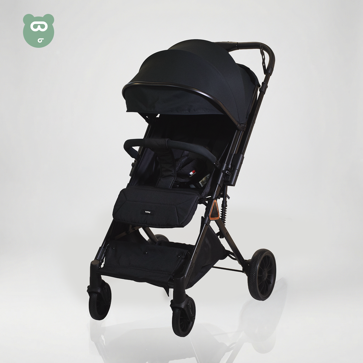 Burbay Travel Stroller Black