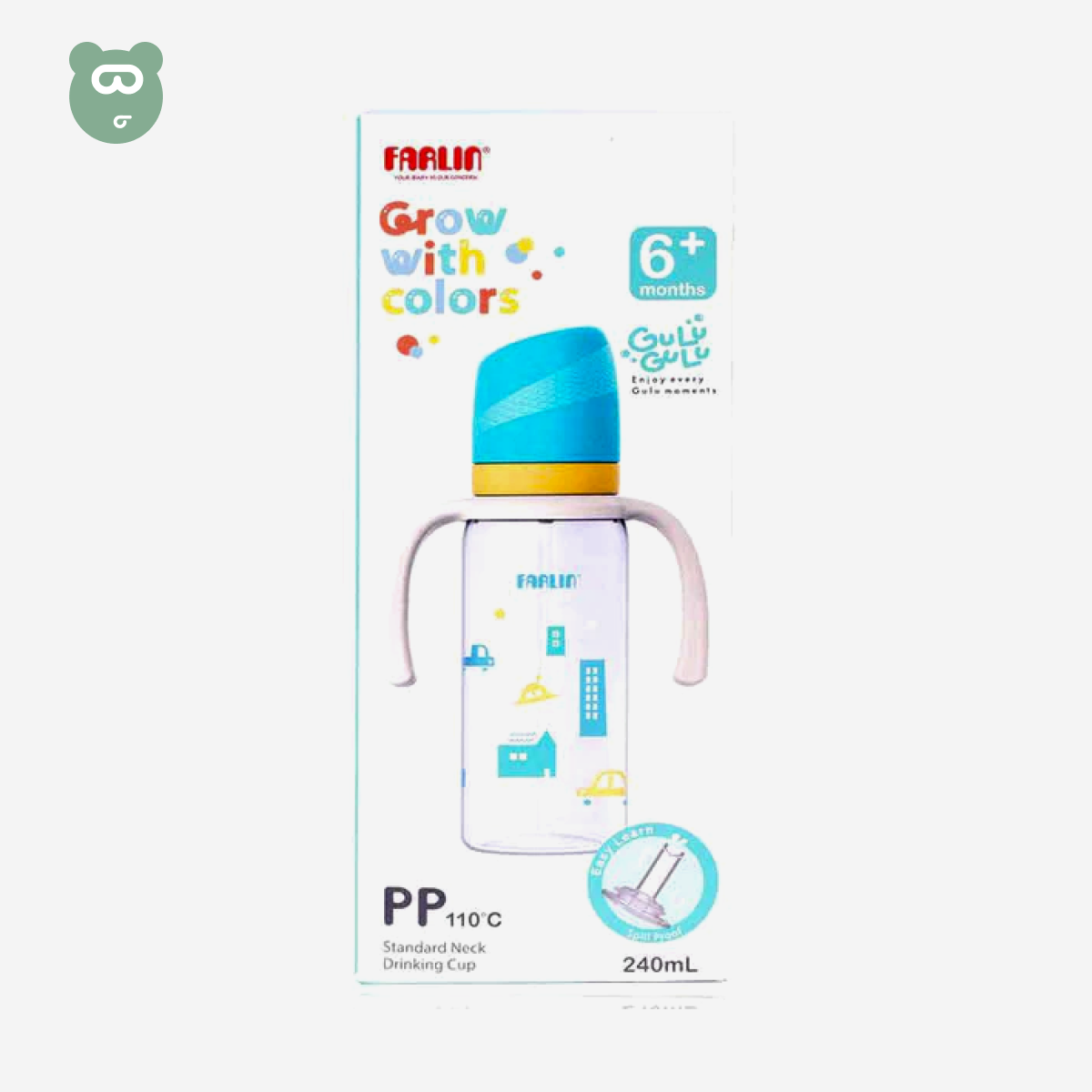 Farlin Drinking Cup Blue 240ml
