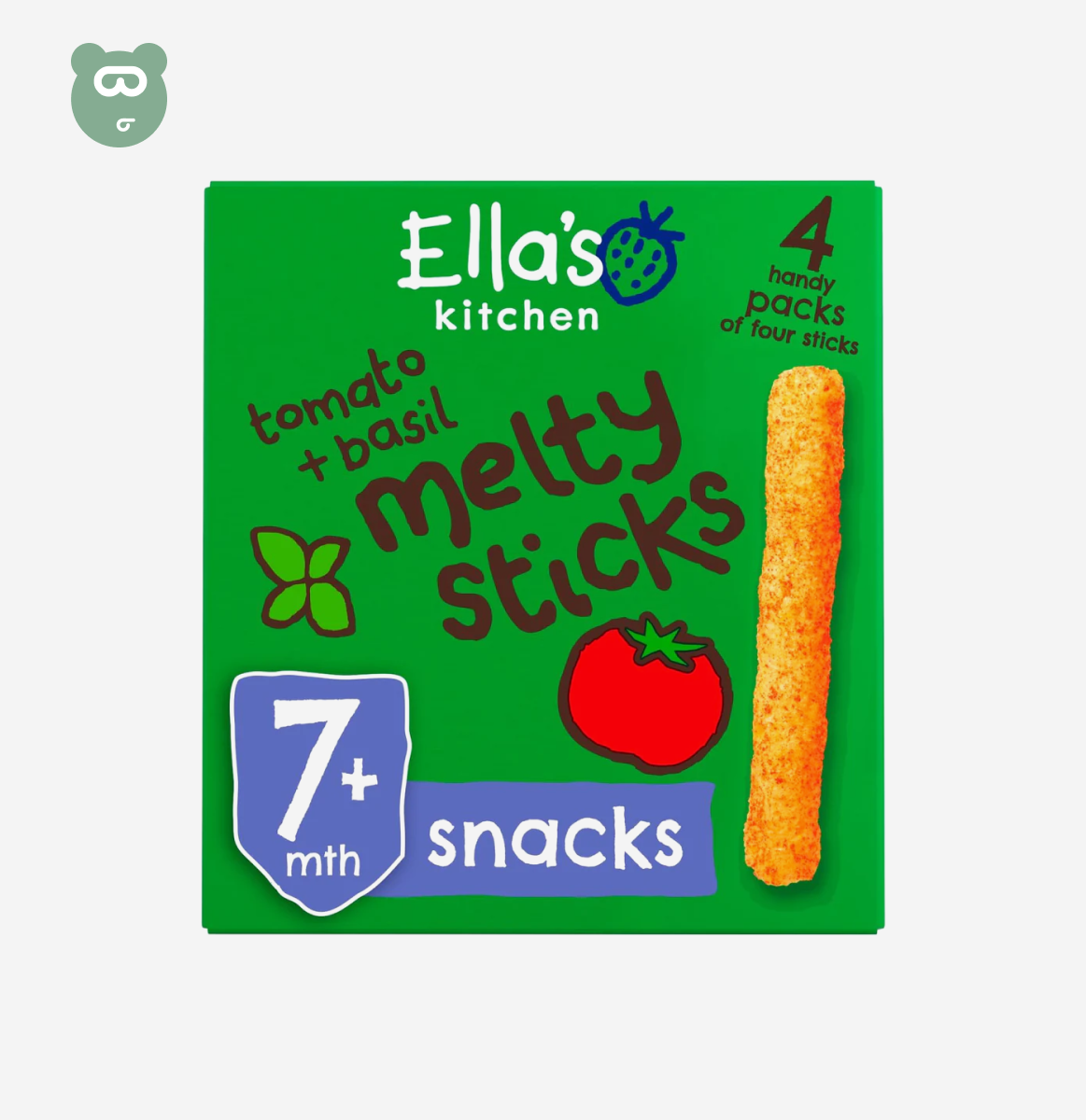 Ella's Kitchen Tomato + Basil Melty Sticks - 7m+