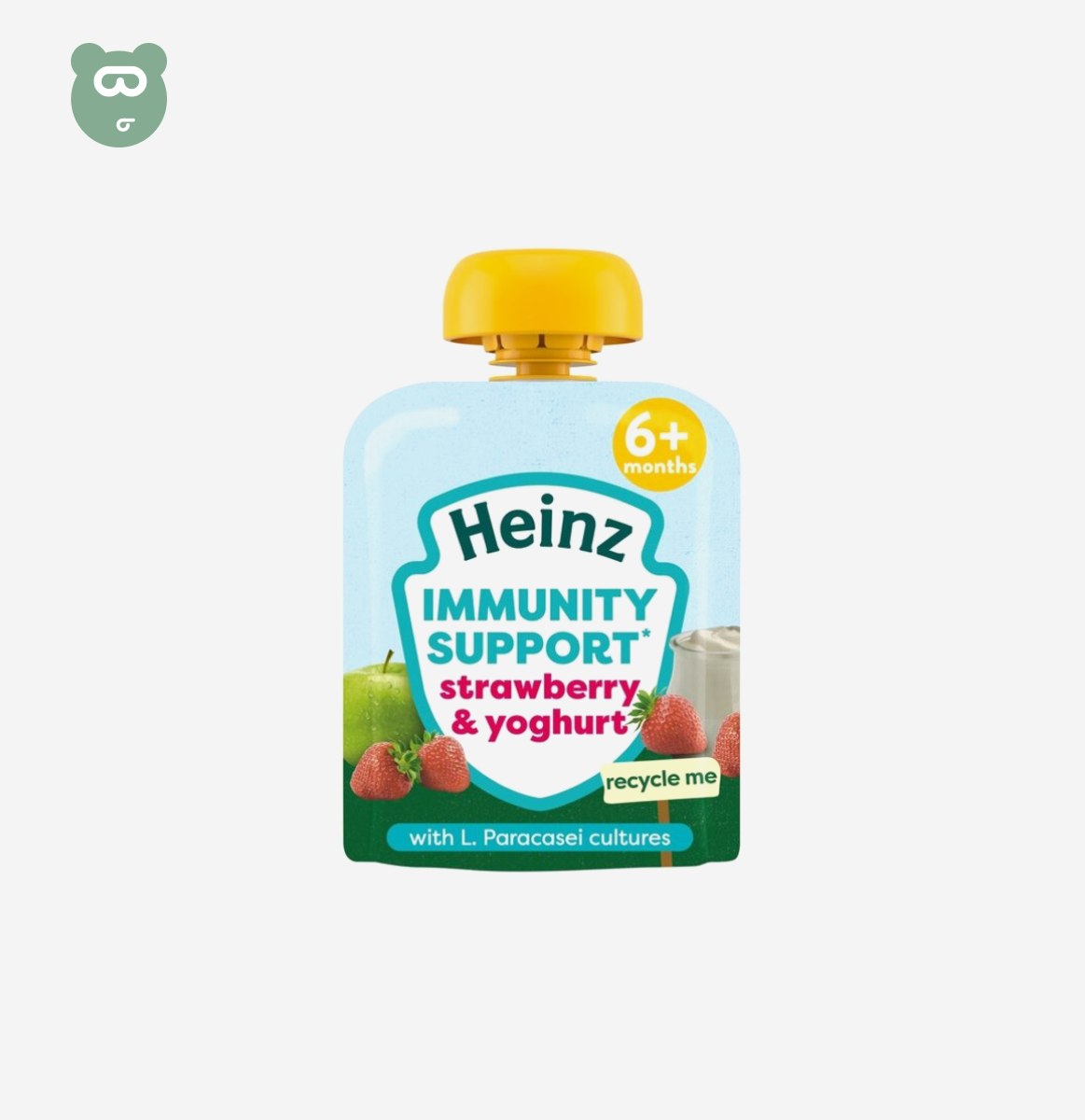 Heinz Baby Food Strawberry & Yoghurt Pouch 85g