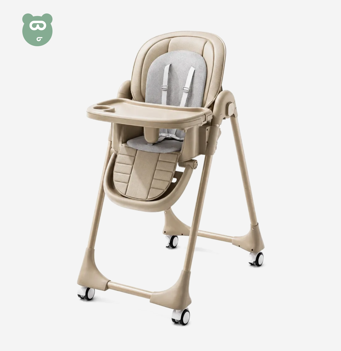 Kidilo Feeding Chair - KD006 - Khaki