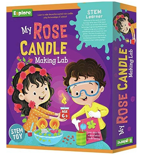 My Rose Candle Making Lab - STEM Learner