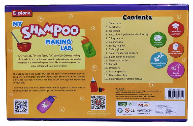 My Shampoo Making Lab - STEM Learner