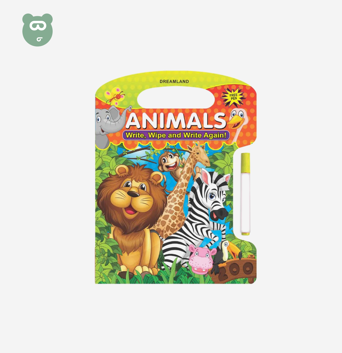 Animals Write Wipe And Write Again