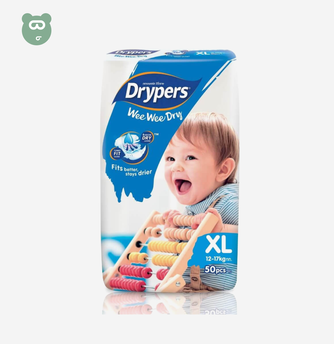 Drypers XL 50pc- Diapers