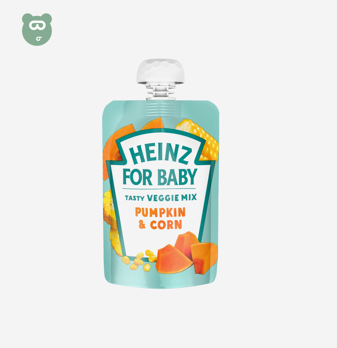 Heinz Pumpkin & Corn Pouch 120g