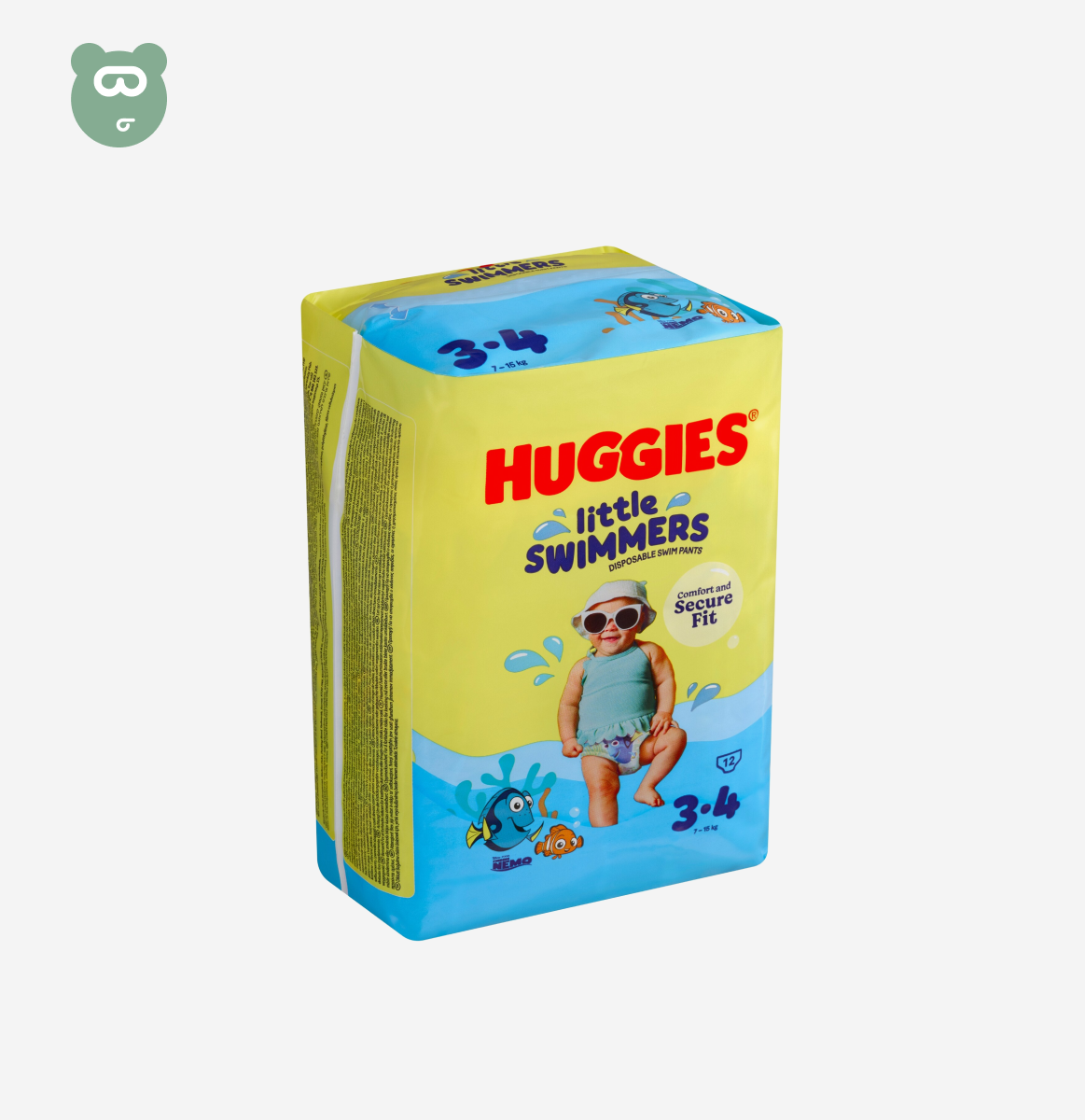 Huggies Little Swimmers Disposable Swim Nappies 3-4