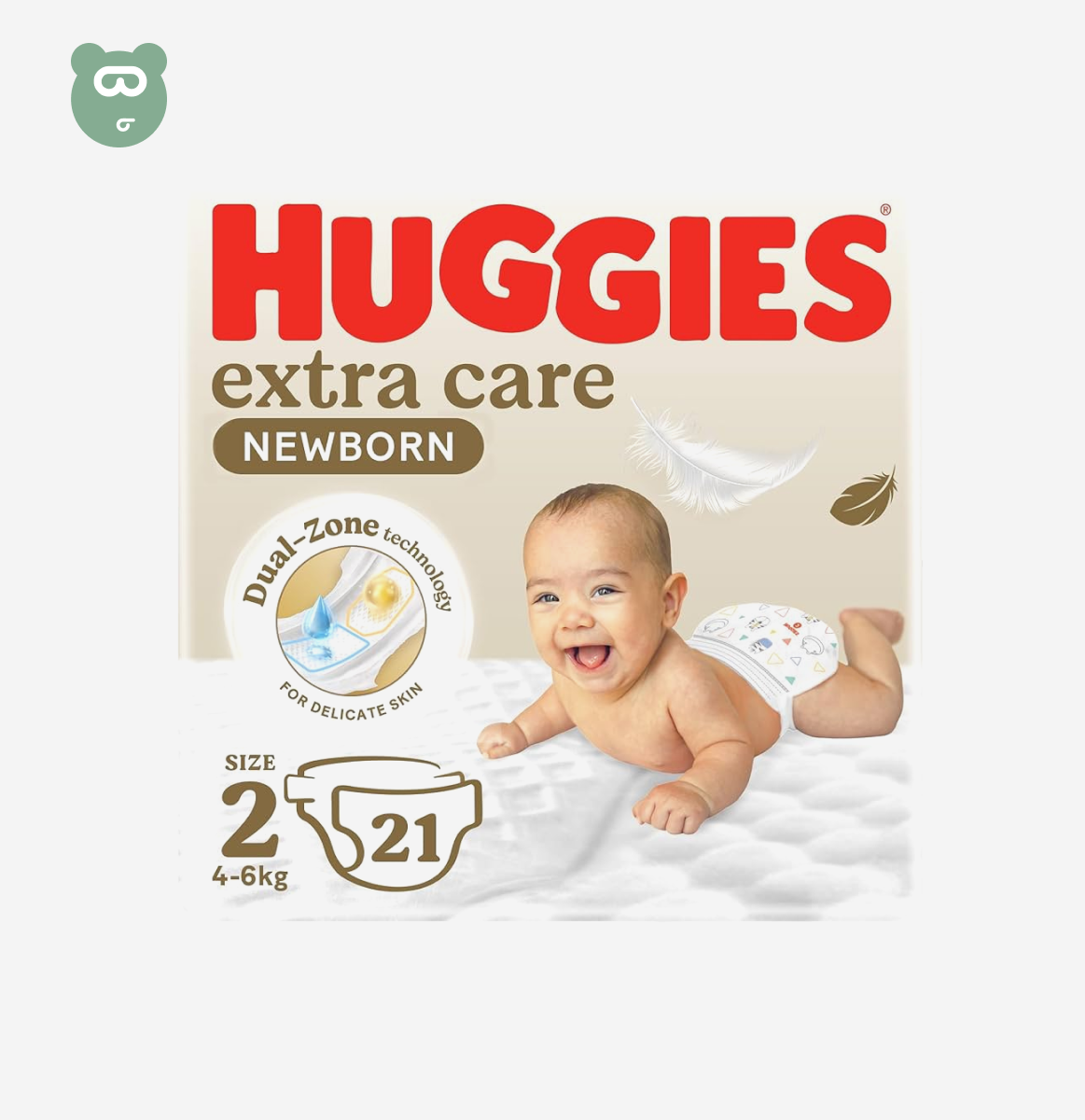 Huggies Size 2 4-7kg 21pcs