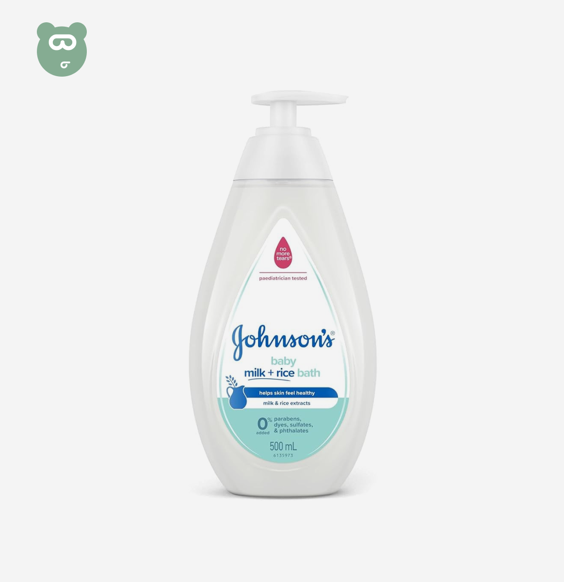 ජොන්සන්ස් මිල්ක් රයිස් ලෝෂන් 500ml