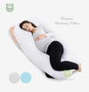 Maternity Pillow Pregnancy Pillow - White