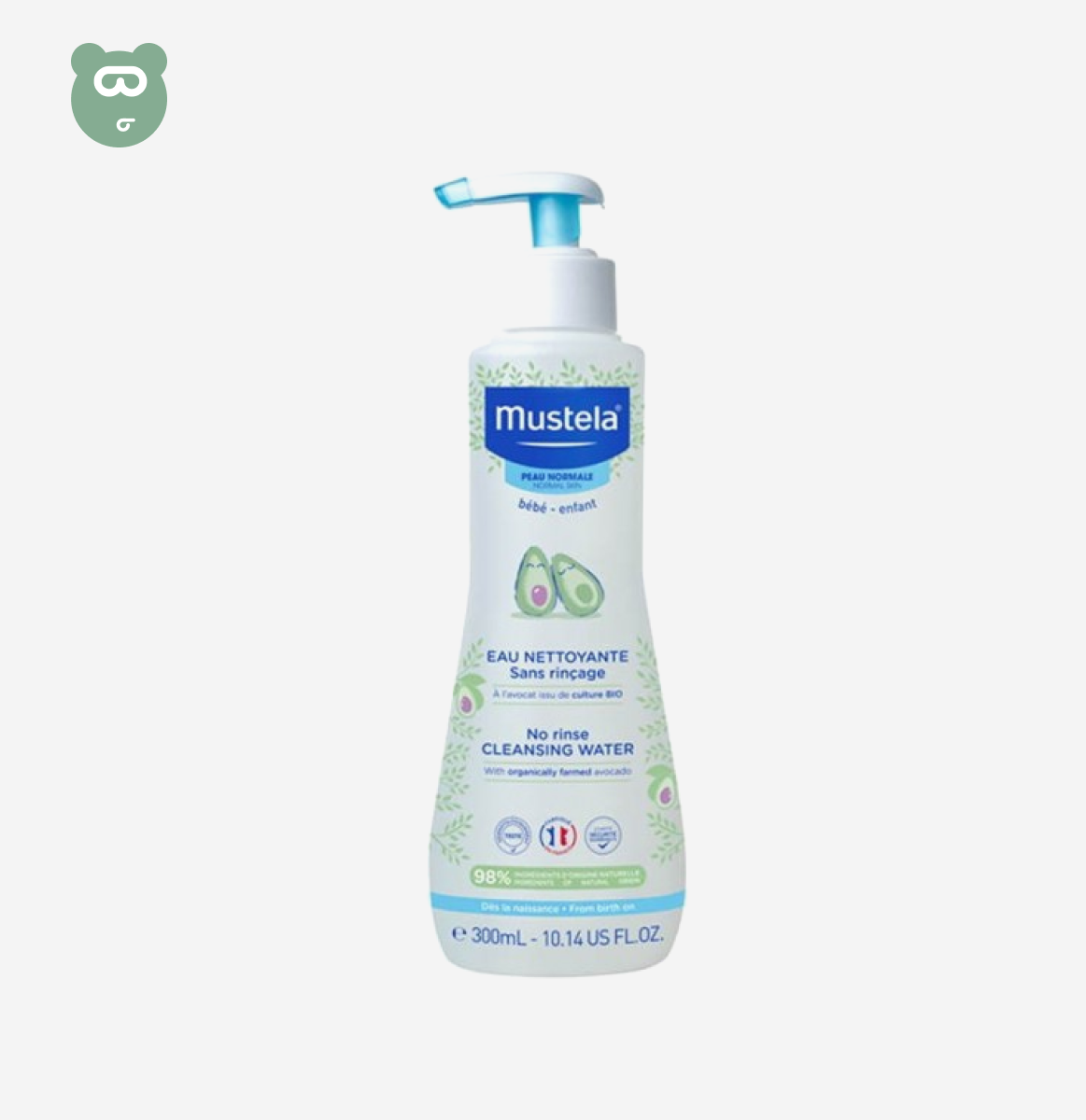 Mustela No Rinse Cleansing Water 300ml