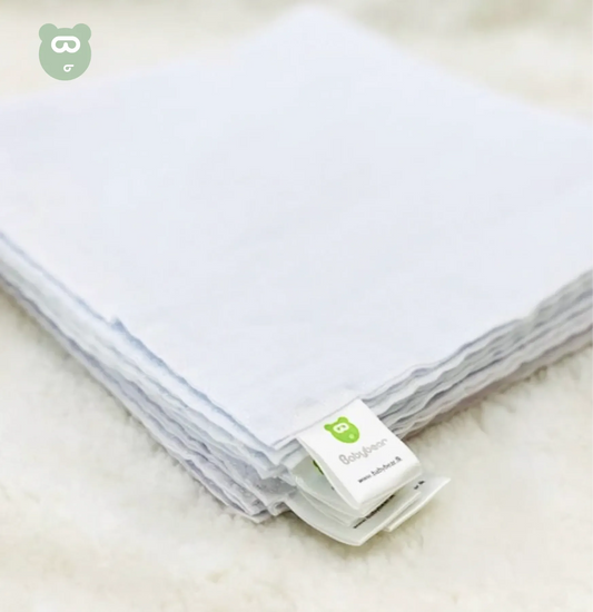 Nappy 20X20 (6Pc) Full White Babybear®