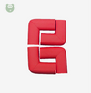 Rubber Corner Guard- Red