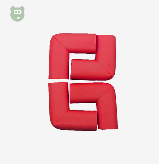 Rubber Corner Guard- Red
