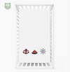 Sail Boat Cot Sheet 39X60