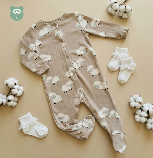 Sleep Suit 6-9m 1pc