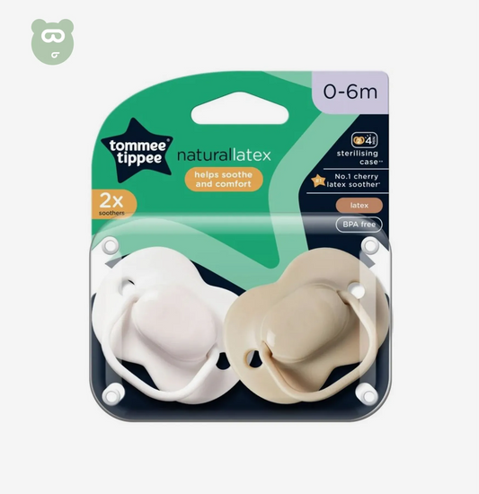 Tommee Tippee Cherry Latex Soother 0-6m