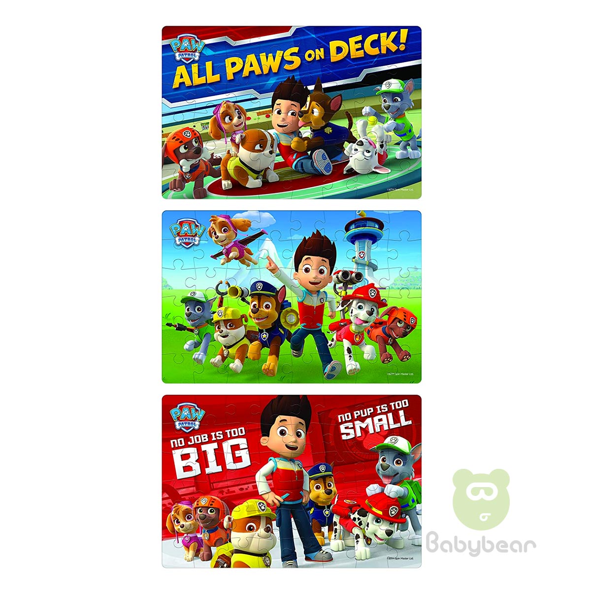 All Paws on Deck Puzzle 3 x 48pc