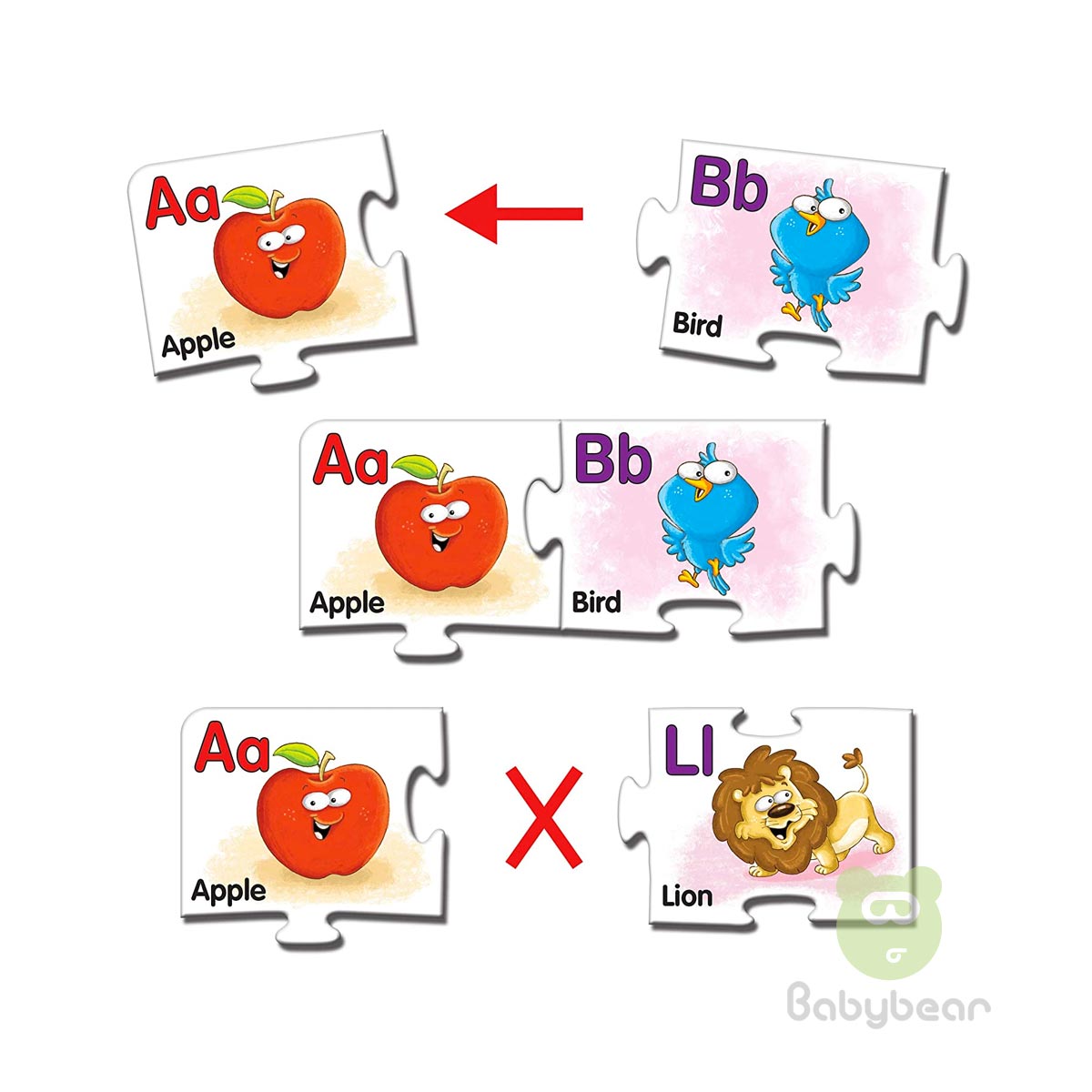 Alphabet floor puzzle - Early Learner 35x49cm