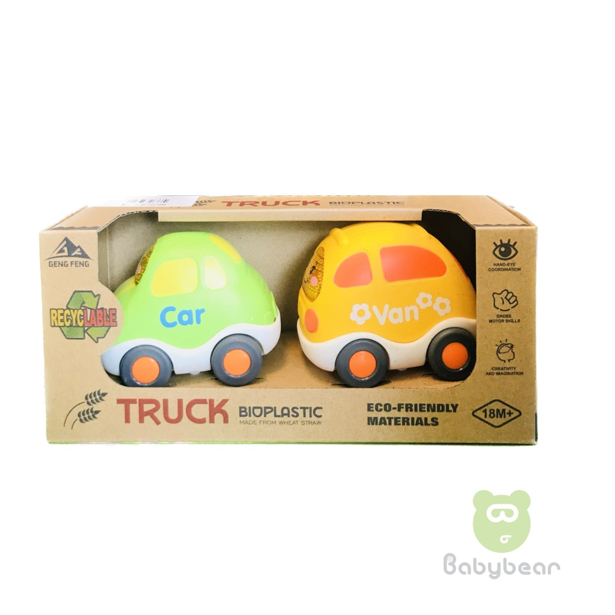 Car & Van -Bioplastic vehicle set