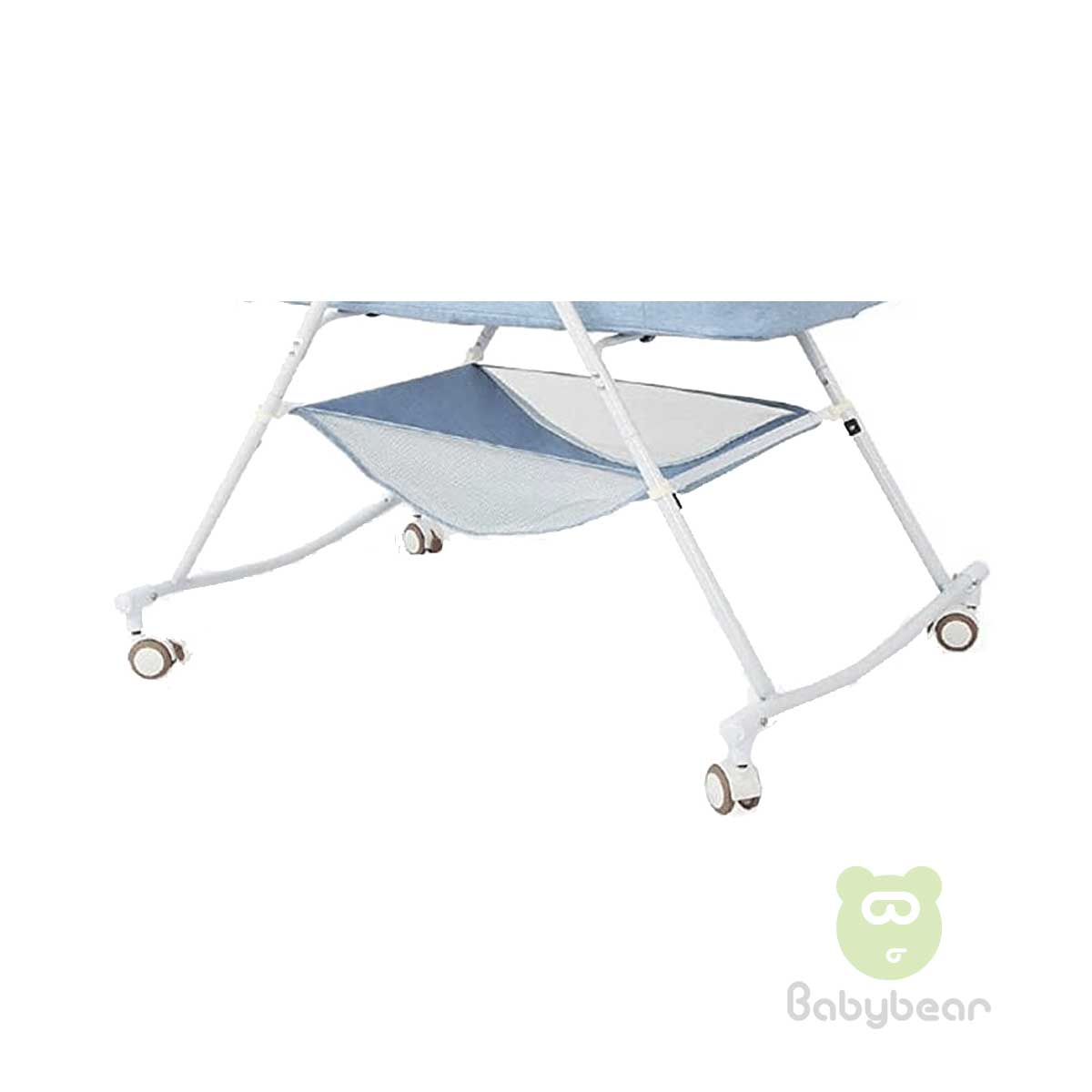 Baby Crib Baby Cradle Baby Bassinet- Purple