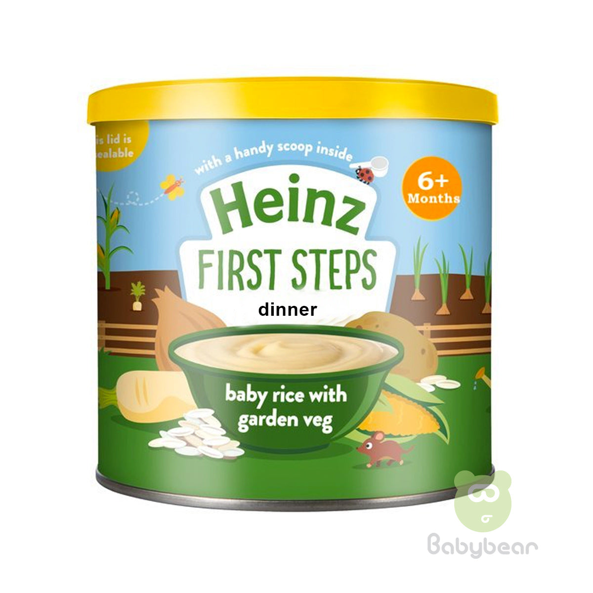 Heinz Tins - Baby rice with garden veg Baby Food