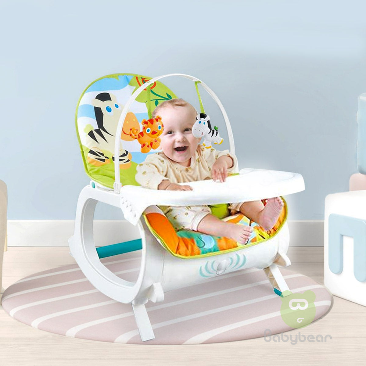 Baby Rocker and Bouncer in Sri Lanka - Safari Theme Rocker