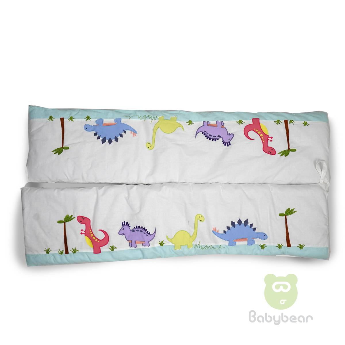 Baby Bear 4 piece Crib Bumper Set - Dinosaurs