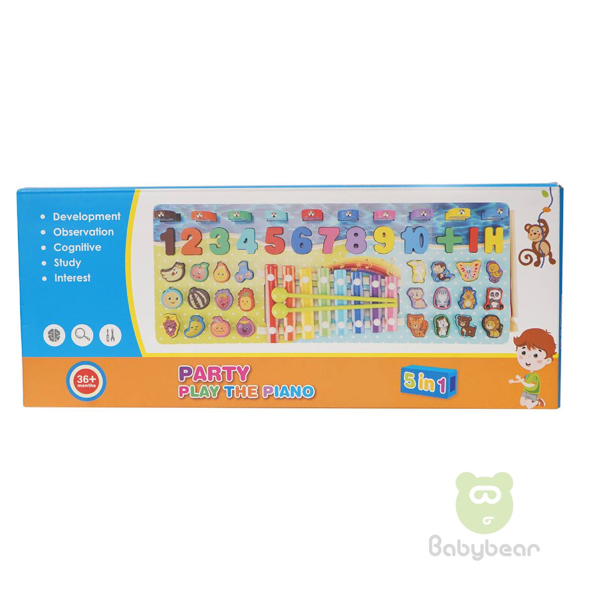 5 in 1 Musical activity set
