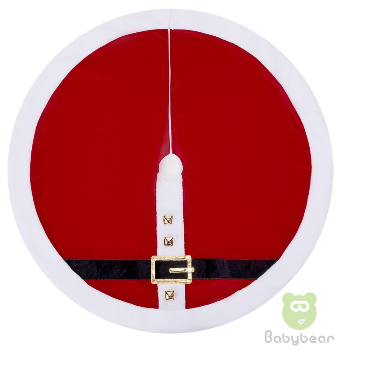 Christmas Santa Bells Tree Skirt