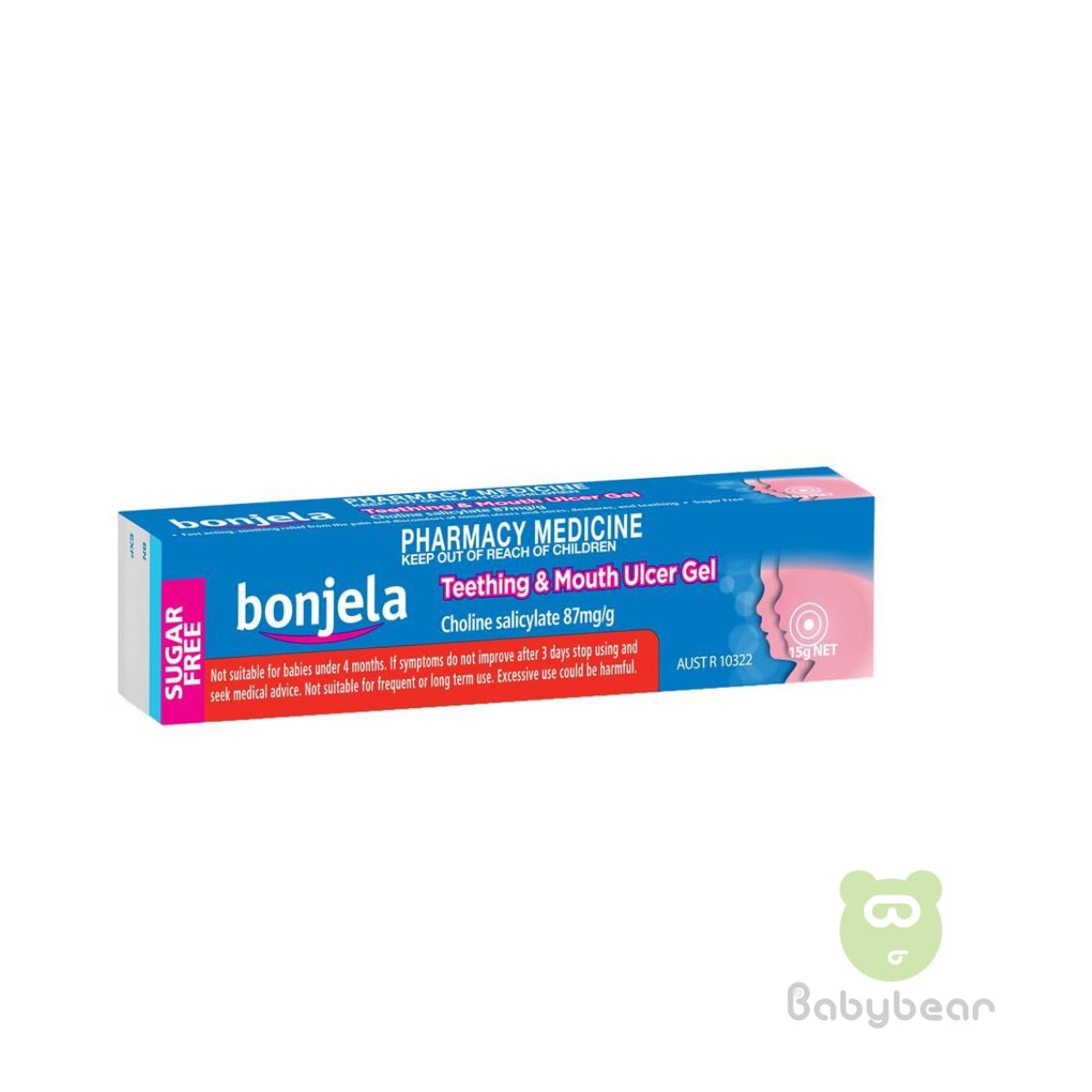 Bonjela Teething and Mouth Ulcer Gel 15g