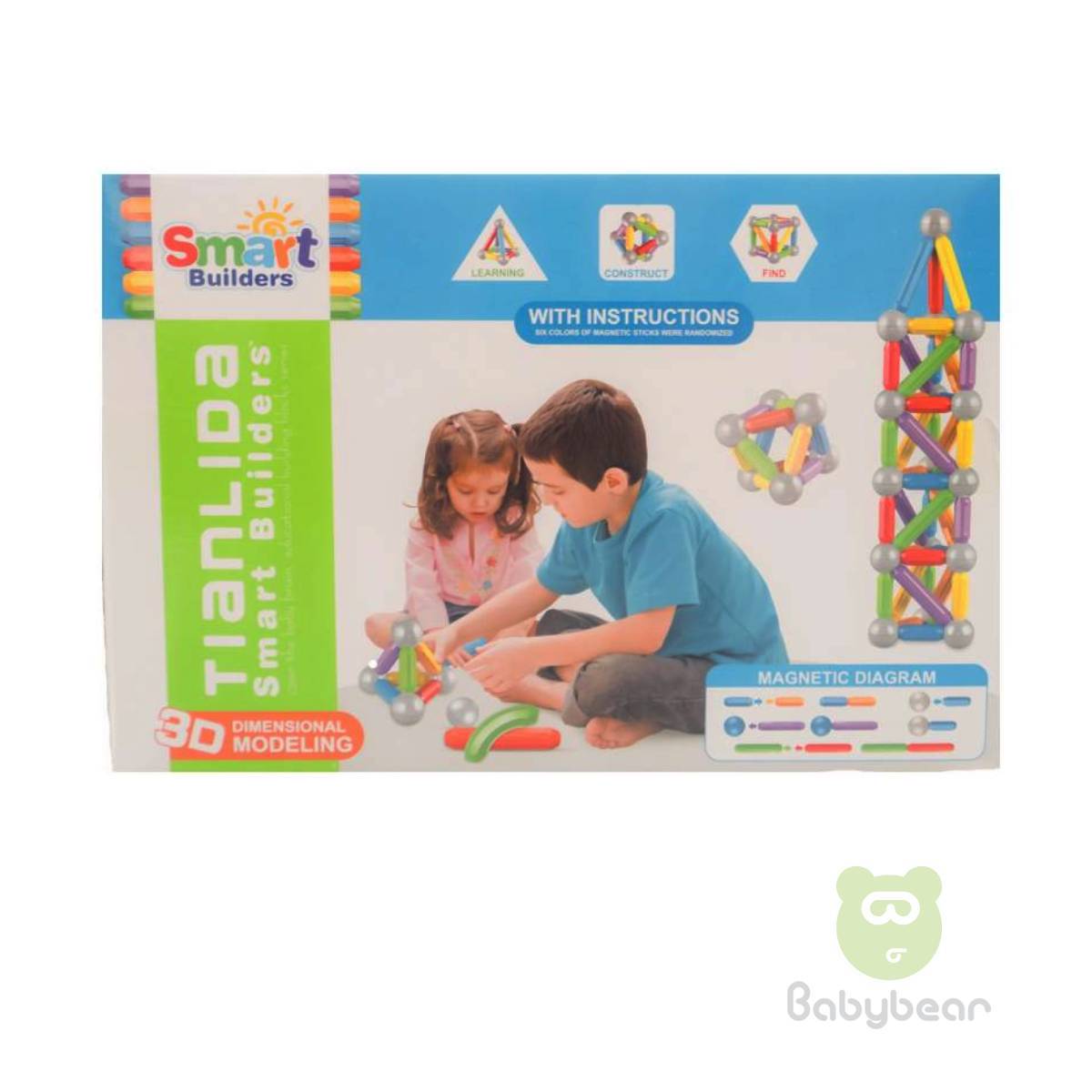 Magnetic Smart Builder Set