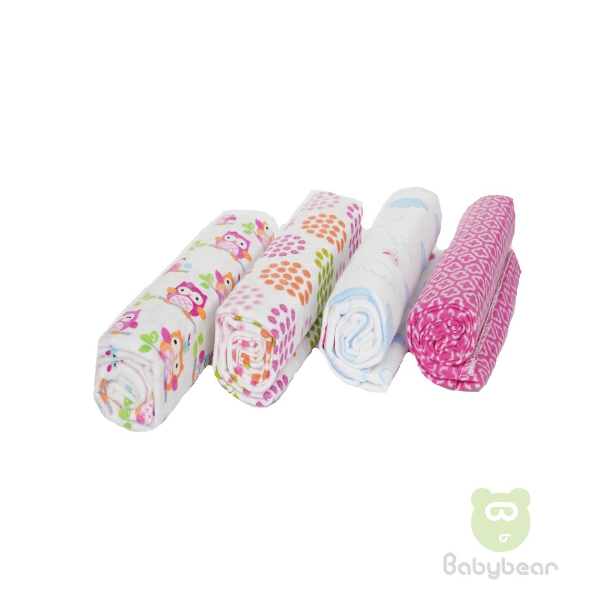 Babybear Blanket Set of 4 Purples