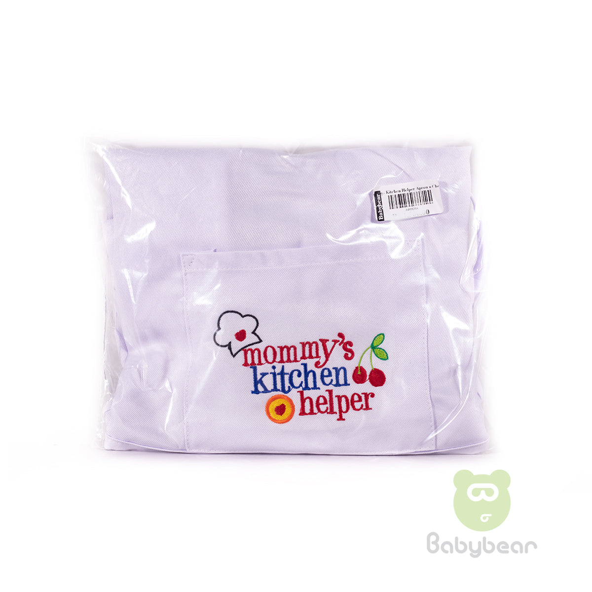 Kids Apron and Hat Set - Mommys Kitchen Helper