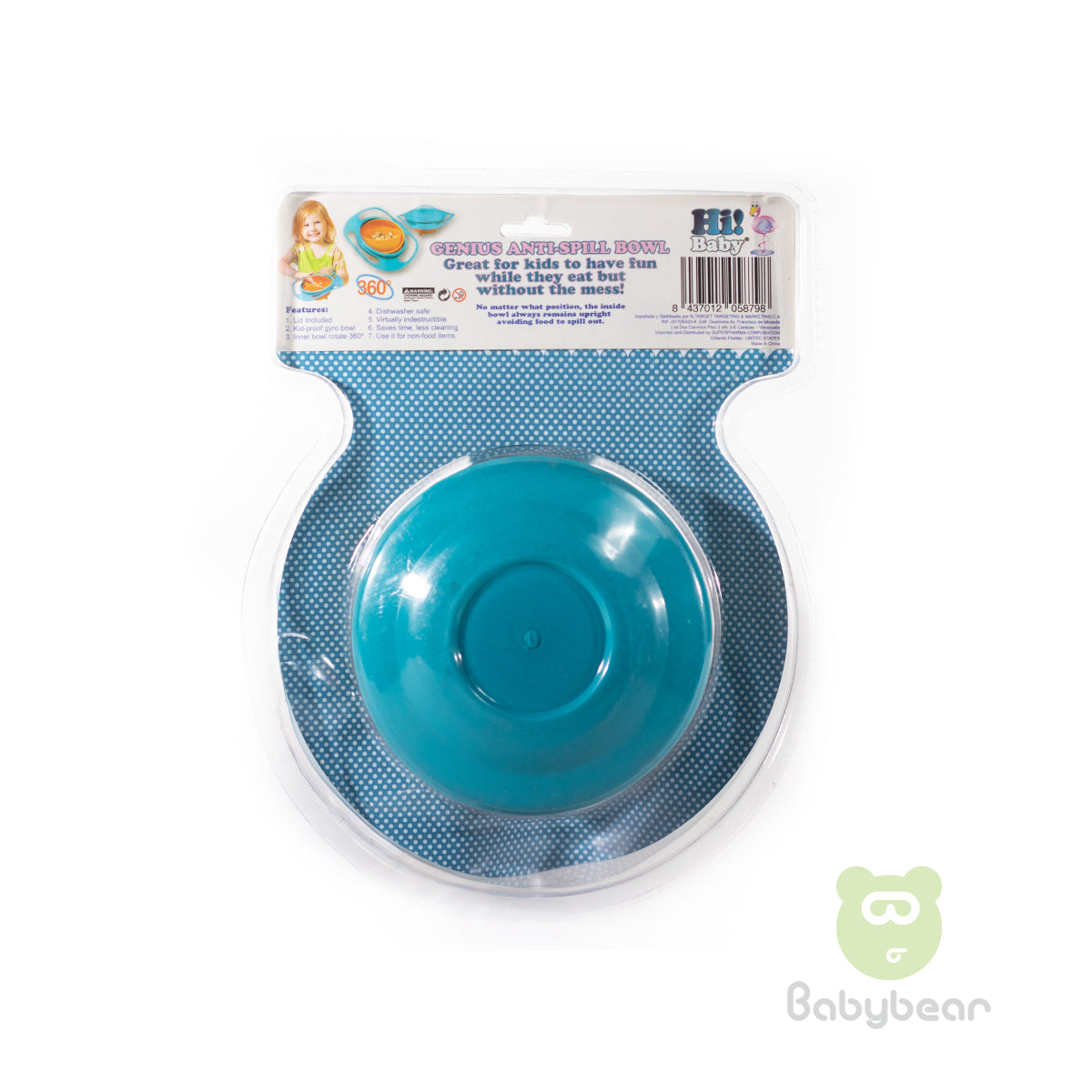 Anti Spill Bowl
