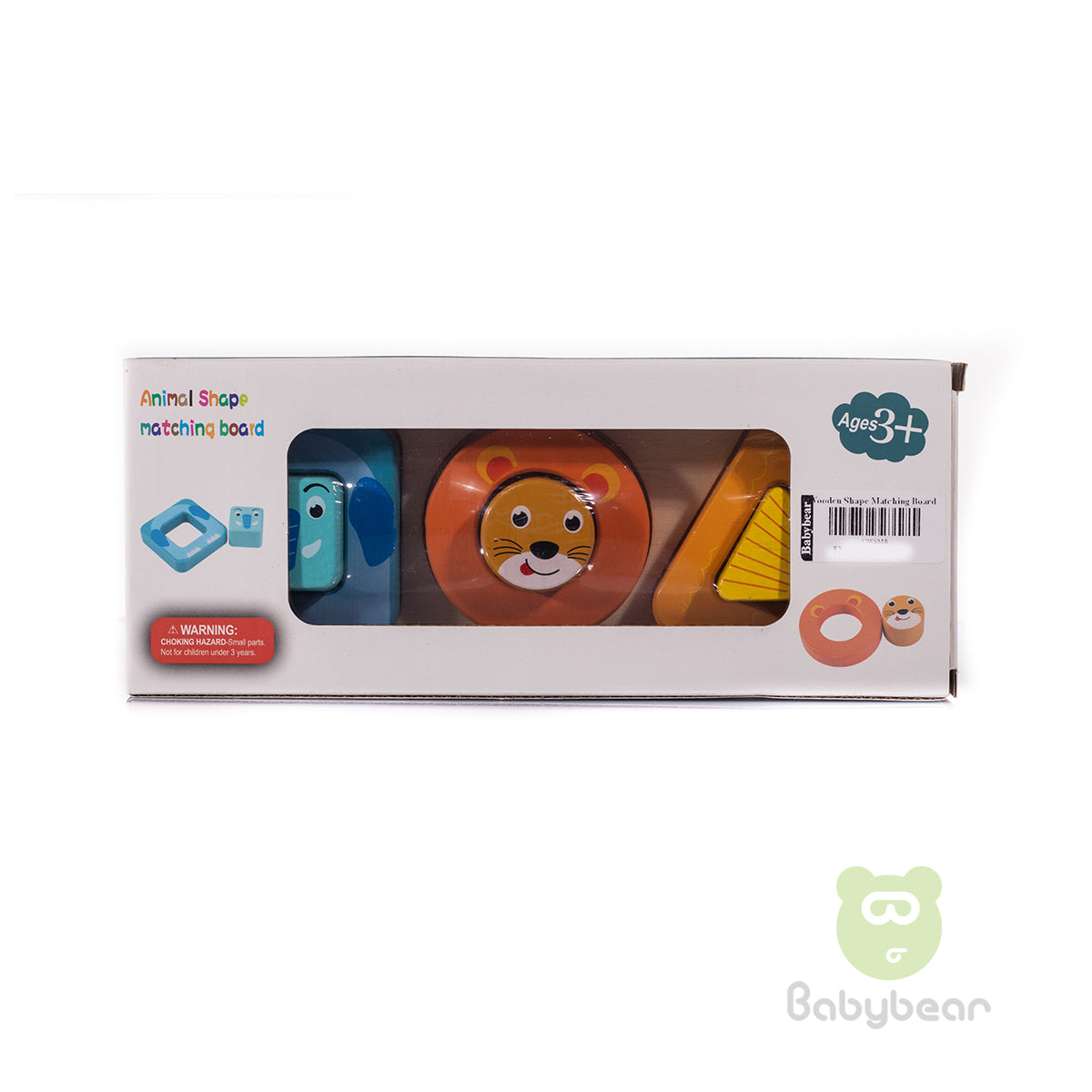 Wooden Animal Shape Matching Board