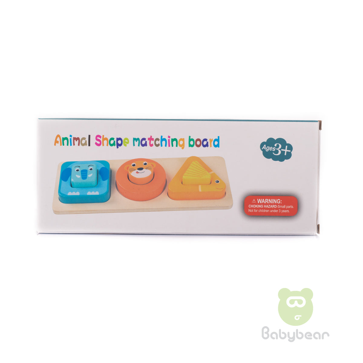 Wooden Animal Shape Matching Board