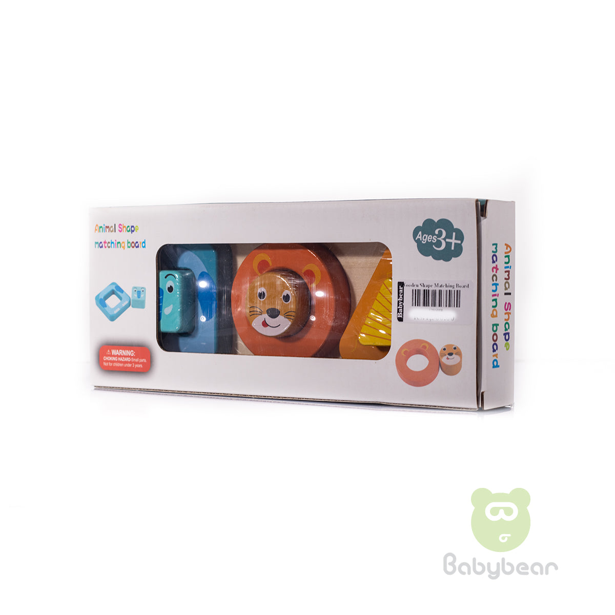 Wooden Animal Shape Matching Board