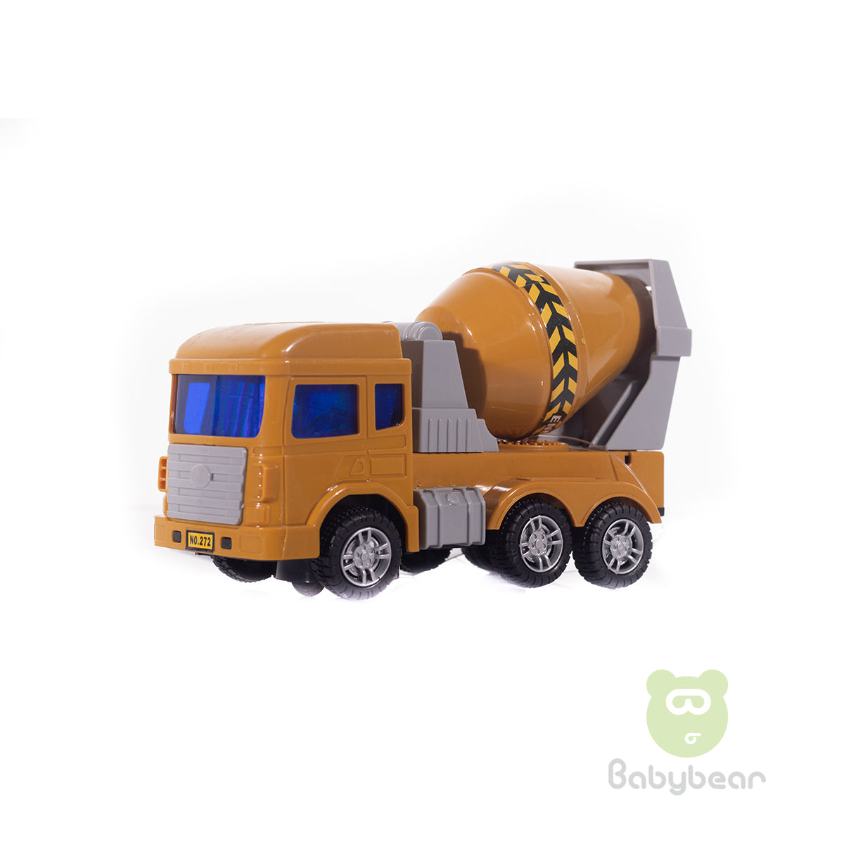 Cement Mixer Toy Yellow Truck
