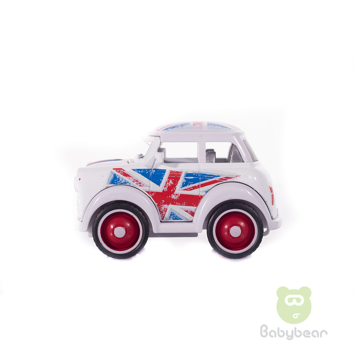 Metal Friction Powered Die-cast Classic Mini Cooper White