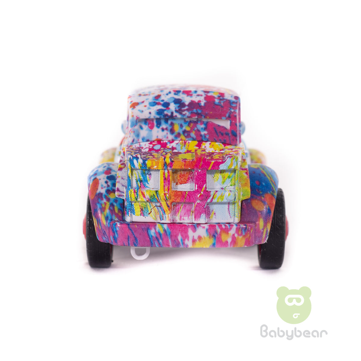 Graffiti Style Metal Friction Powered Die-cast Classic Cars Multi Colour